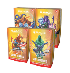 MTG: Marvel Super Heroes Commander Collectors Edition (Set of 4) (Limit 1 per customer)